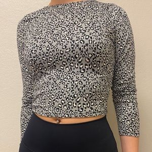Gaze Animal Print Top